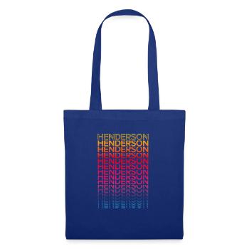 Retro Nostalgic USA City - Rainbow Henderson - Sac en tissu - bleu royal - Devant