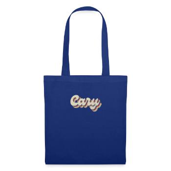 Nostalgic 70s USA City - Vintage Cary - Tote Bag - royal blue - Front