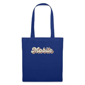 Nostalgic 70s USA City - Vintage Mobile - Tote Bag - royal blue - Front