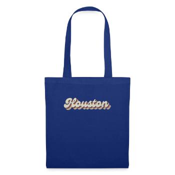 Nostalgic 70s USA City - Vintage Houston - Tote Bag - royal blue - Front