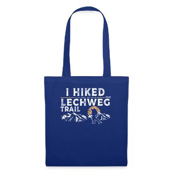 Hiking - Lechweg Trail - Tote Bag - royal blue - Front