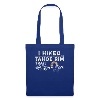Randonnée pédestre - Tahoe Rim Trails - Sac en tissu - bleu royal - Devant