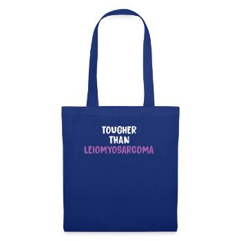 Harder Than Leiomyosarcoma Cancer - Tote Bag - royal blue - Front