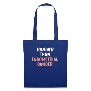 Harder than endometrial cancer - Tote Bag - royal blue - Front