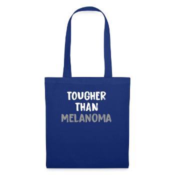 Harder Than Melanoma Cancer - Tote Bag - royal blue - Front
