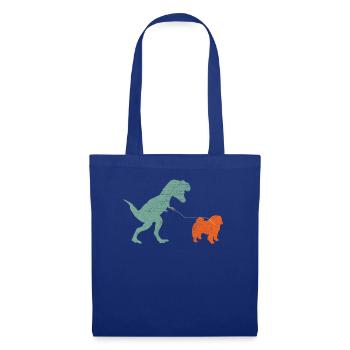 Vintage T-Rex - Tote Bag - royal blue - Front