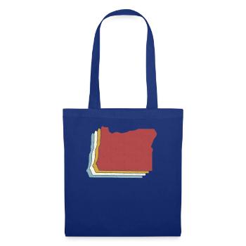 USA State - Vintage Map Oregon - Tote Bag - royal blue - Front