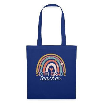Teacher - Year 6th Grade Sixth Grade - Tote Bag - royal blue - Front