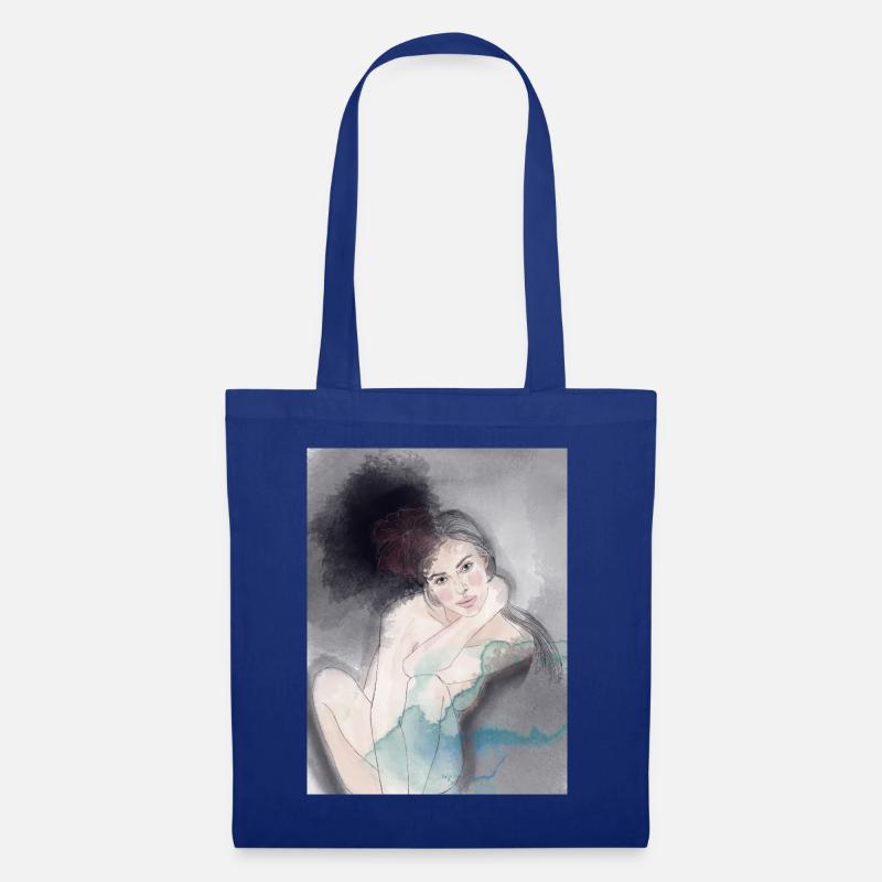 liebe dich selbst - Stoffbeutel - Royalblau