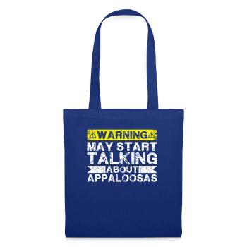 Speaking of Appaloosa - Tote Bag - royal blue - Front