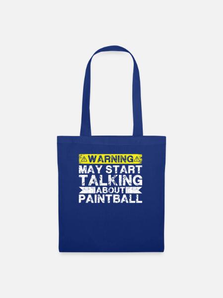 Apropos Paintball - Stoffbeutel - Royalblau