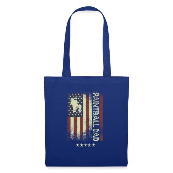 USA American Flag - Paintball Dad - Tote Bag - royal blue - Front