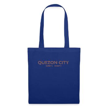 Philippines City coordinates - Quezon City - Tote Bag - royal blue - Front