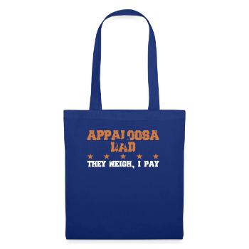 Pferdedad - Appaloosa - Tote Bag - royal blue - Front