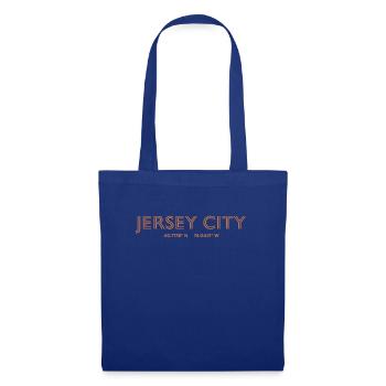 USA City Coordinates - Jersey City - Tote Bag - royal blue - Front