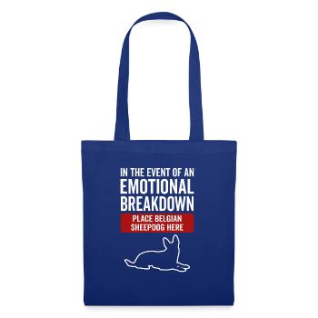 Emotional - Dog Belgian Shepherd Dog - Tote Bag - royal blue - Front