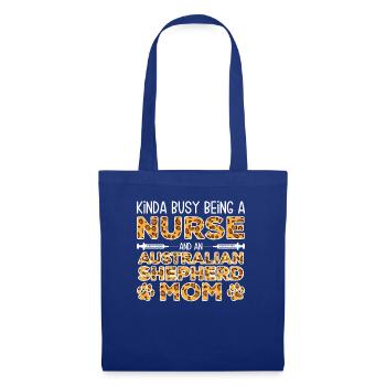Sister Dog Mother - Australian Shepherd - Tote Bag - royal blue - Front