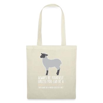 Be Yourself - Border Leicester Sheep - Tote Bag - nature - Front