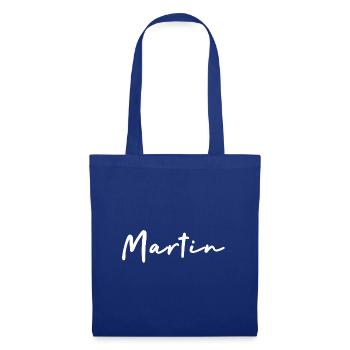 Martin - Sac en tissu - bleu royal - Devant