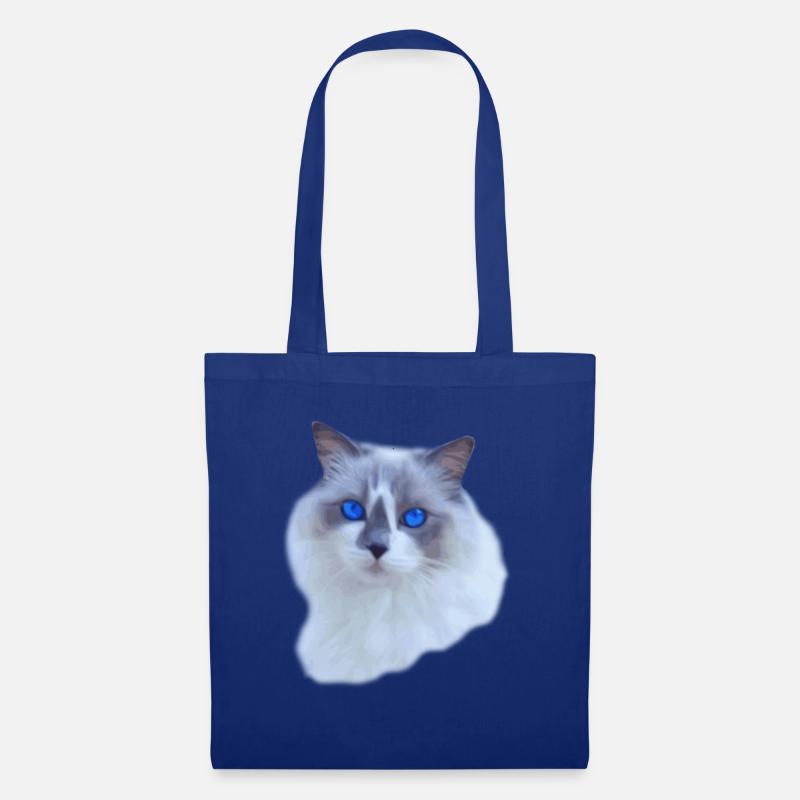 Ragdoll Blue Mitted - Stoffbeutel - Royalblau