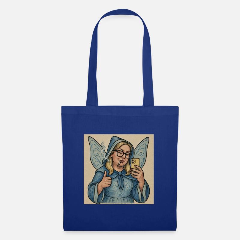 Pato die Fee - Stoffbeutel - Royalblau