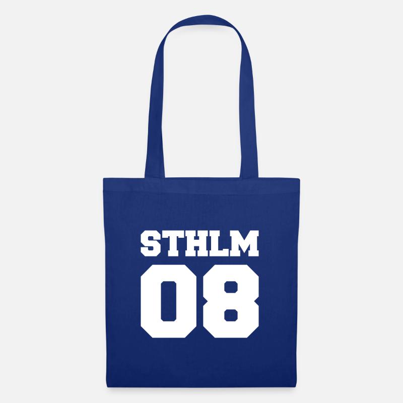 sthlm08 - Stoffbeutel - Royalblau