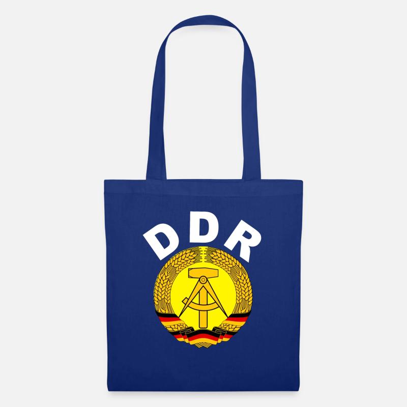 DDR Emblem - Stoffbeutel - Royalblau