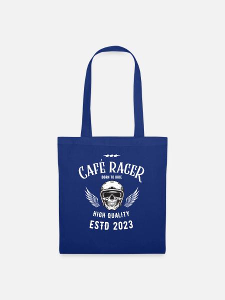 CAFÉ RACER - Stoffbeutel - Royalblau