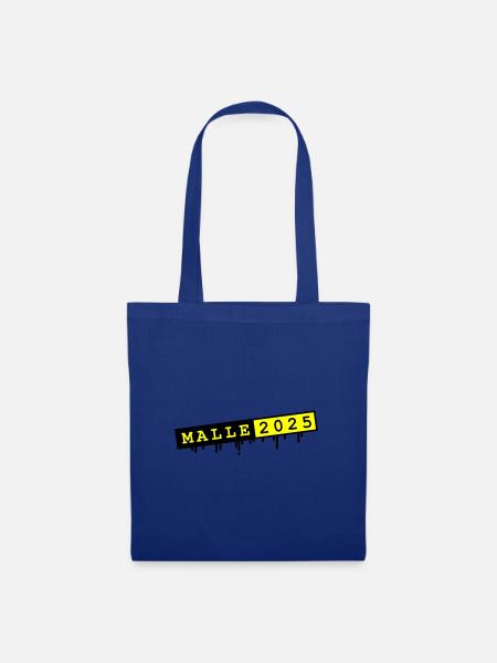 Malle 2025 - Stoffbeutel - Royalblau