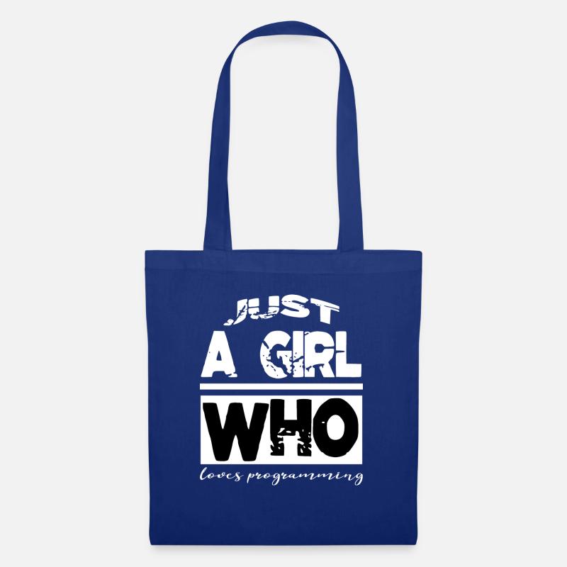 clinical informatics dad programmer - Stoffbeutel - Royalblau