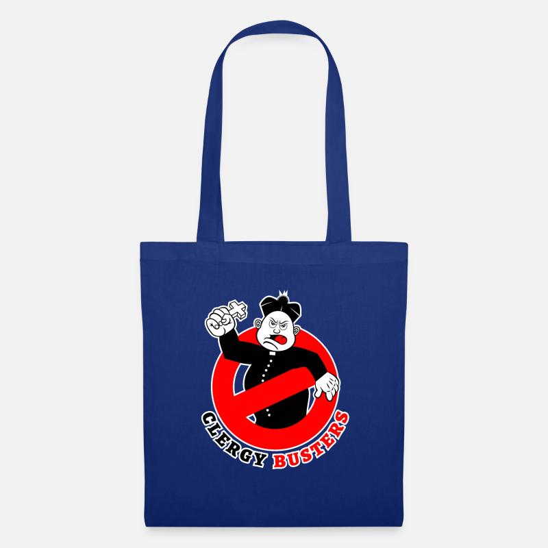 Klerus Busters - Stoffbeutel - Royalblau
