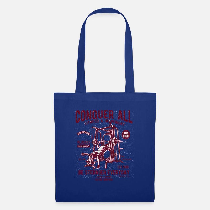 Conquer All - Stoffbeutel - Royalblau