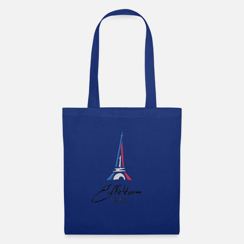 Eiffelturm Paris - Stoffbeutel - Royalblau