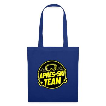 Après Ski Party Team Saying - Tote Bag - royal blue - Front