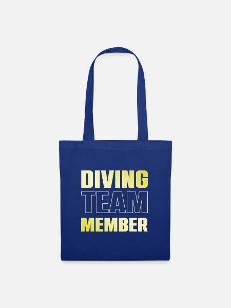 Diving Team - Stoffbeutel - Royalblau