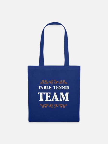 Table Tennis Team - Stoffbeutel - Royalblau