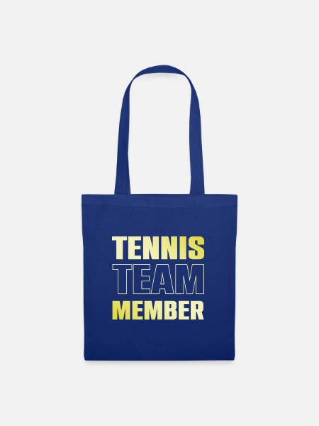 Tennis Team - Stoffbeutel - Royalblau