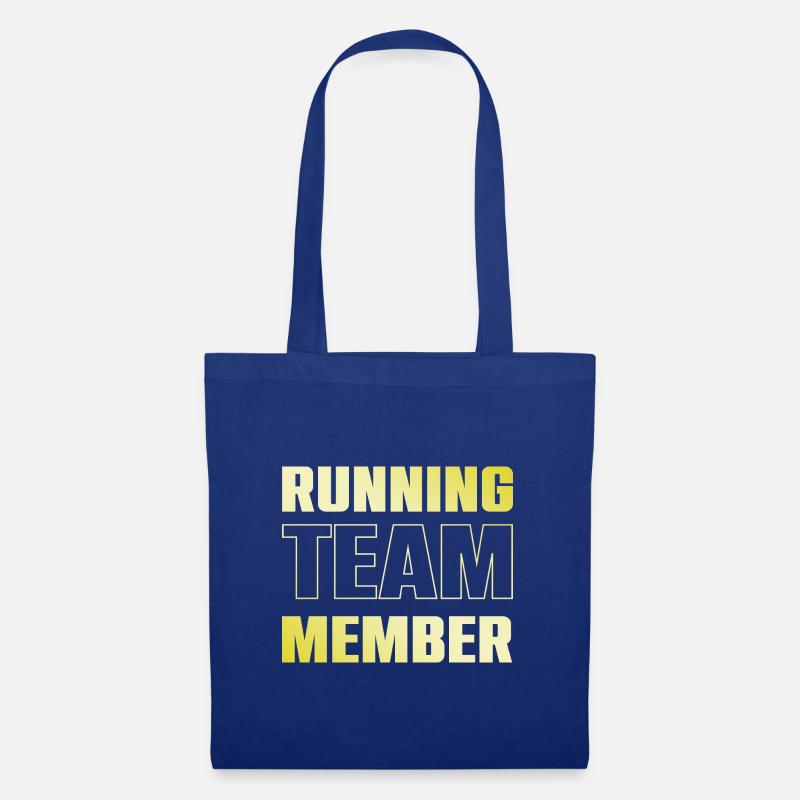 Running Team - Stoffbeutel - Royalblau