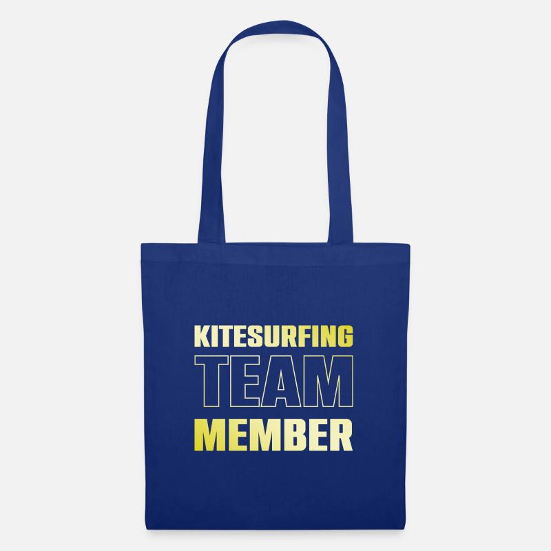 Kitesurfing Team - Stoffbeutel - Royalblau