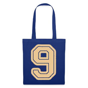 9 - Stoffbeutel - Royalblau - Vorne