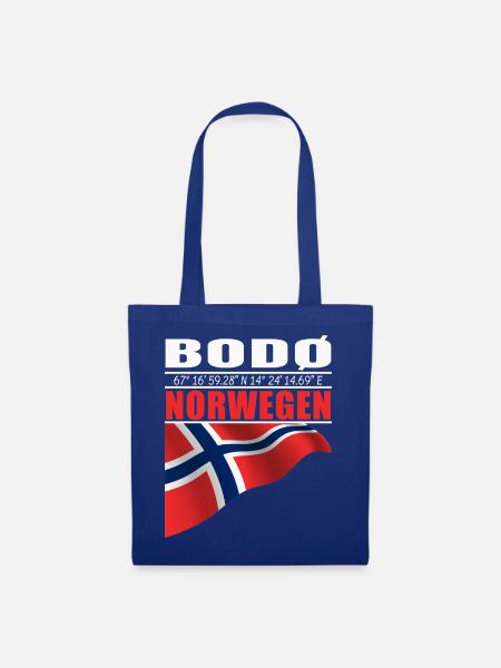 Bodø  - Stoffbeutel - Royalblau