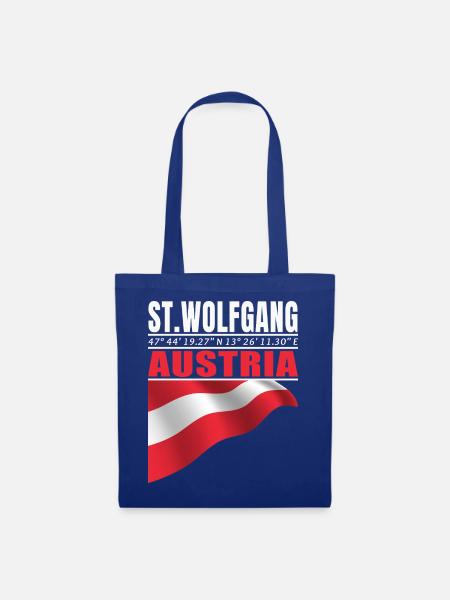 St. Wolfgang - Stoffbeutel - Royalblau