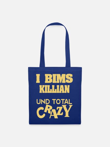Crazy Killian - Stoffbeutel - Royalblau