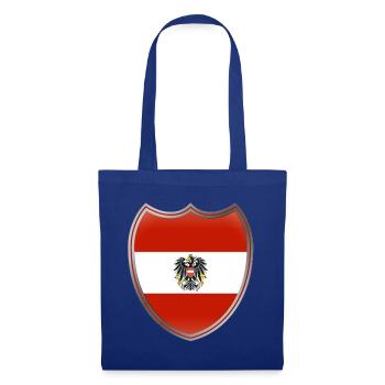 Austria (Österreich_Wappen) 02 - Stoffbeutel - Royalblau - Vorne