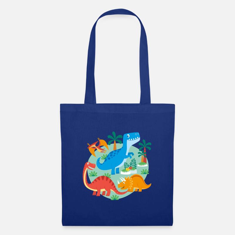 DINOSAURIER - Stoffbeutel - Royalblau