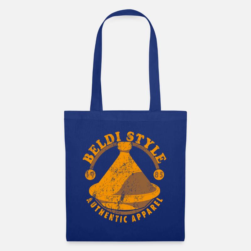 Beldi-Stil - Stoffbeutel - Royalblau