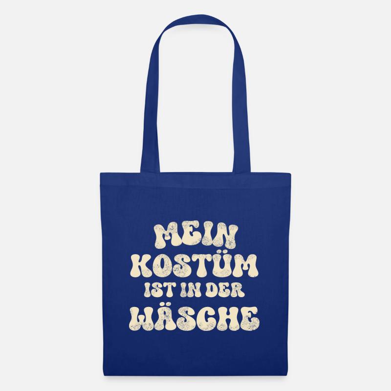 Karneval Fasching - Stoffbeutel - Royalblau