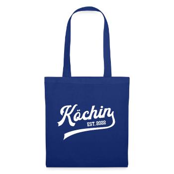 Köchin 2022 Ausbildung Bestanden - Stoffbeutel - Royalblau - Vorne