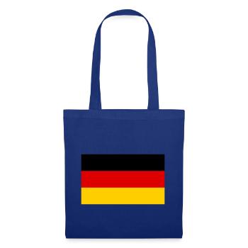 Deutschland - Stoffbeutel - Royalblau - Vorne