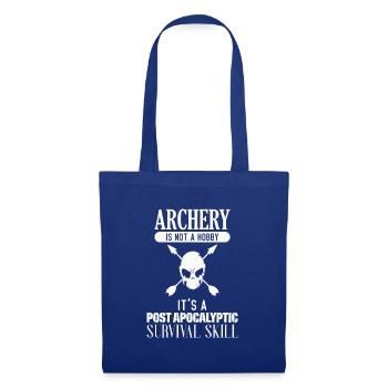 Archery - Bow Hunter Design Archery Arrow - Tote Bag - royal blue - Front